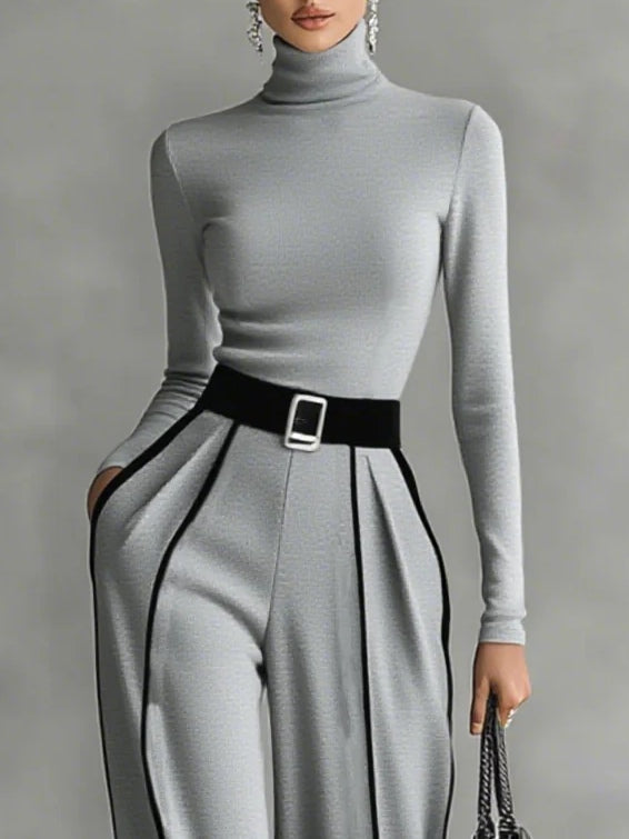 Vera | Ensemble élégant avec détail de contraste