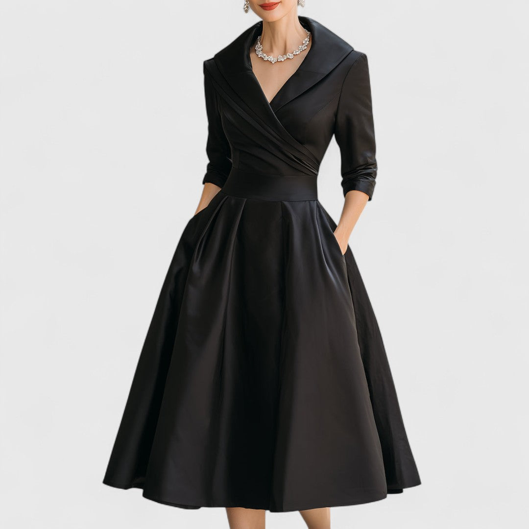 Teresa™ | Robe midi avec une coupe élégante et une silhouette flatteuse