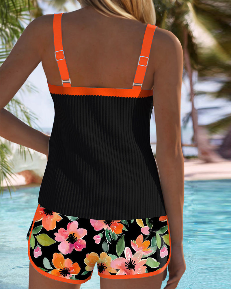 Aitana™ | Ensemble de Tankini Élégant en Deux Pièces