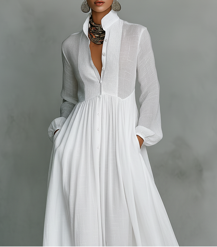 Elisa™ | Robe Maxi avec Élégance Intemporelle et Coupe Flatteuse pour Tous les Jours