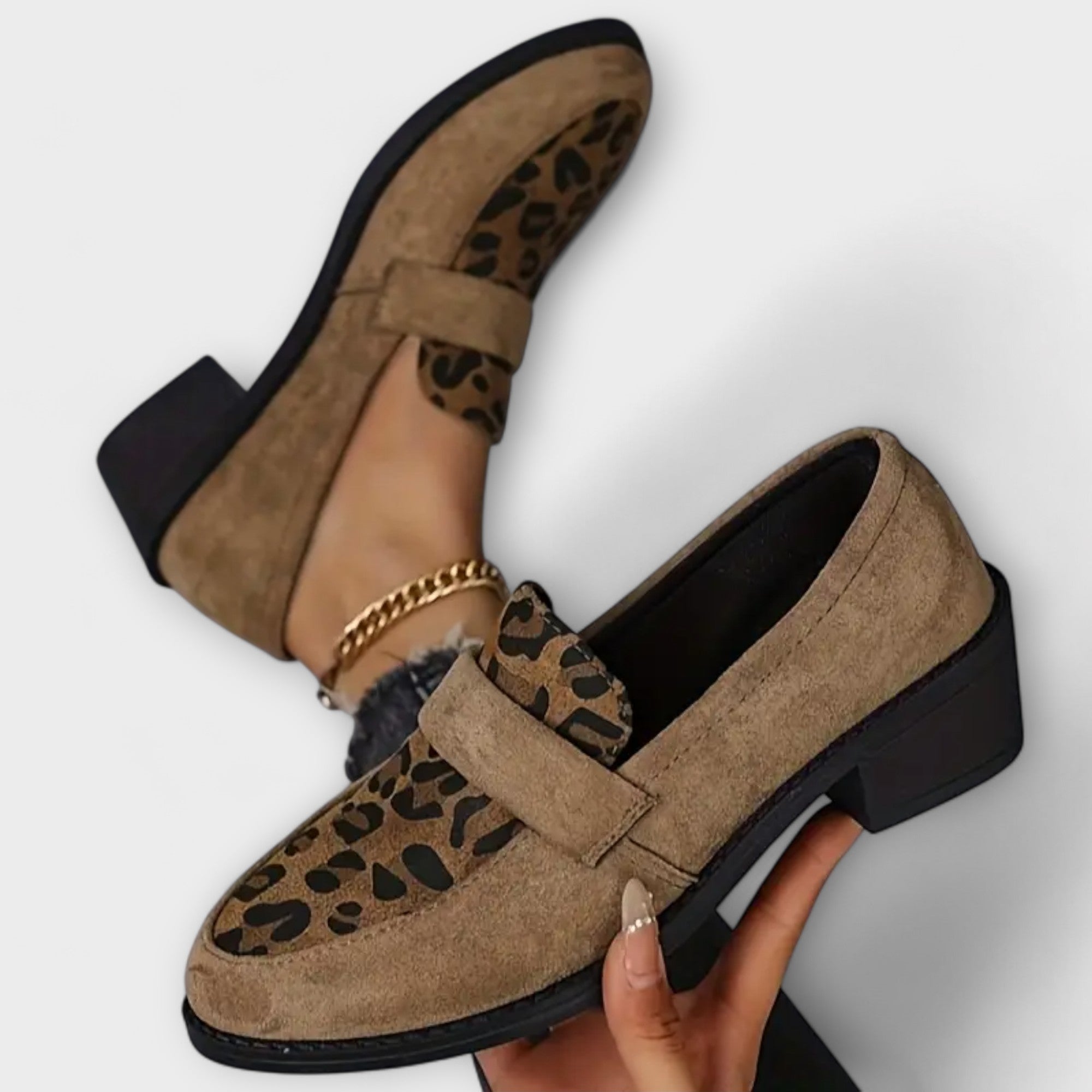 Aurora | Chaussures élégantes pour femmes en imprimé léopard