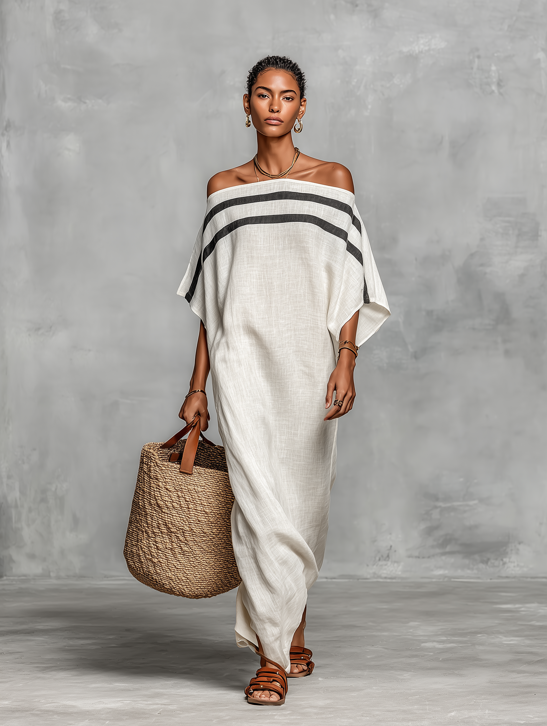 Robe Maxi Minimaliste