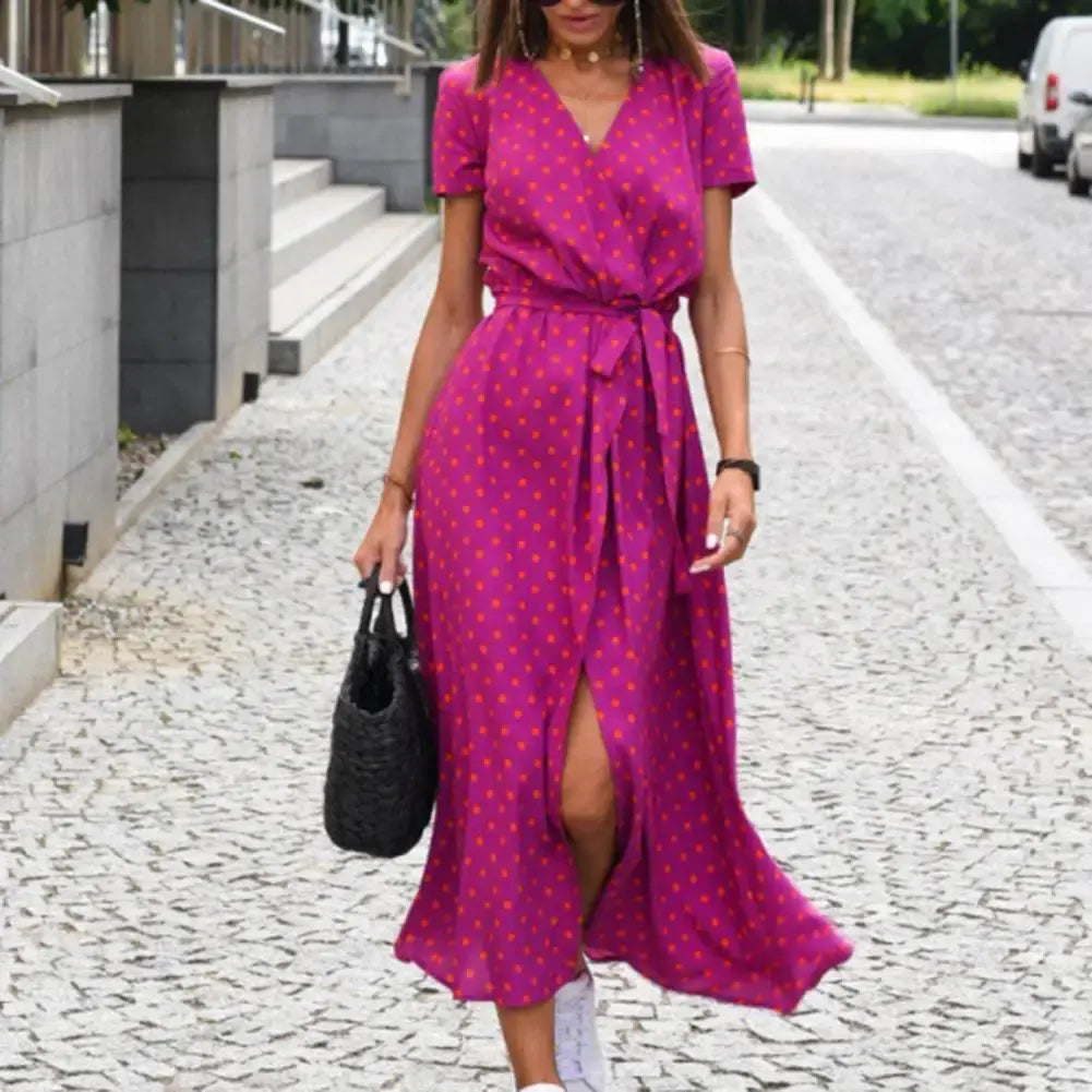 Fez | Robe croisée à imprimé floral