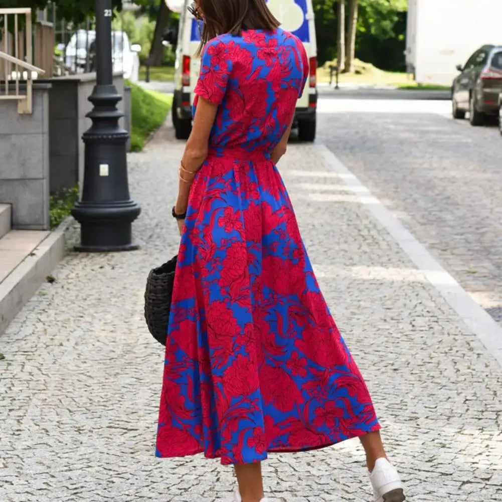 Fez | Robe croisée à imprimé floral