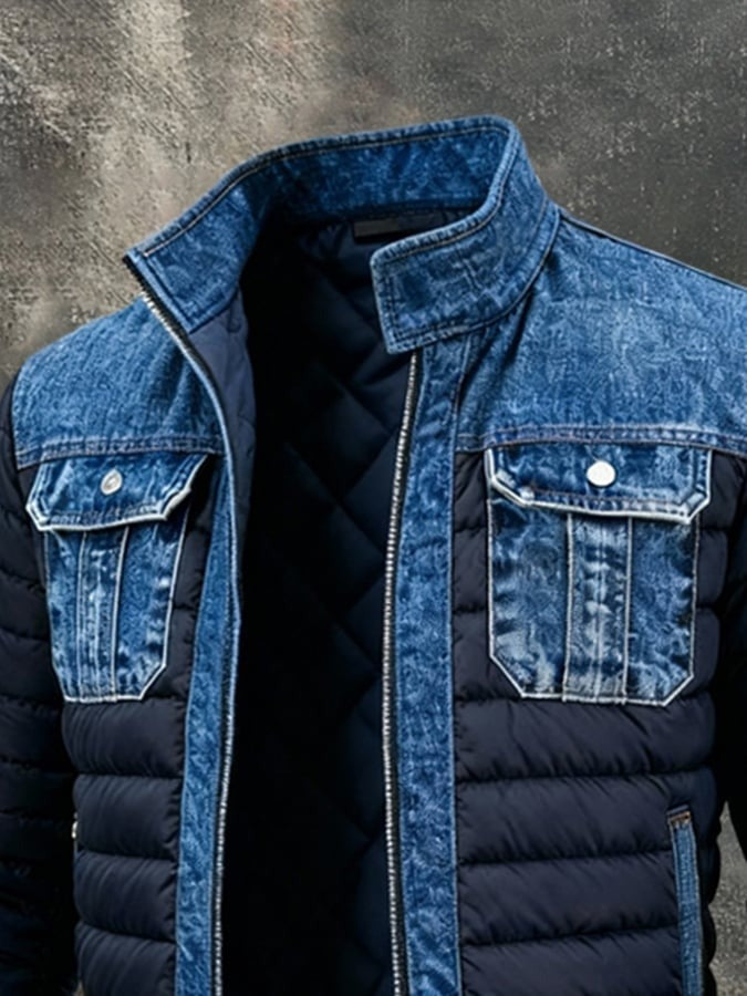 ENZO | Veste en Jean Vintage