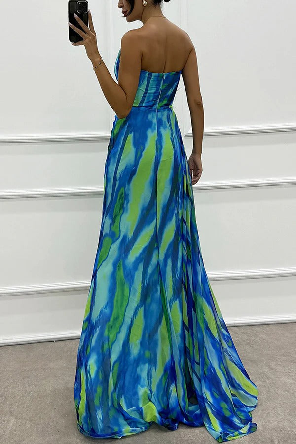 Fenna™ | Robe drapée vibrante