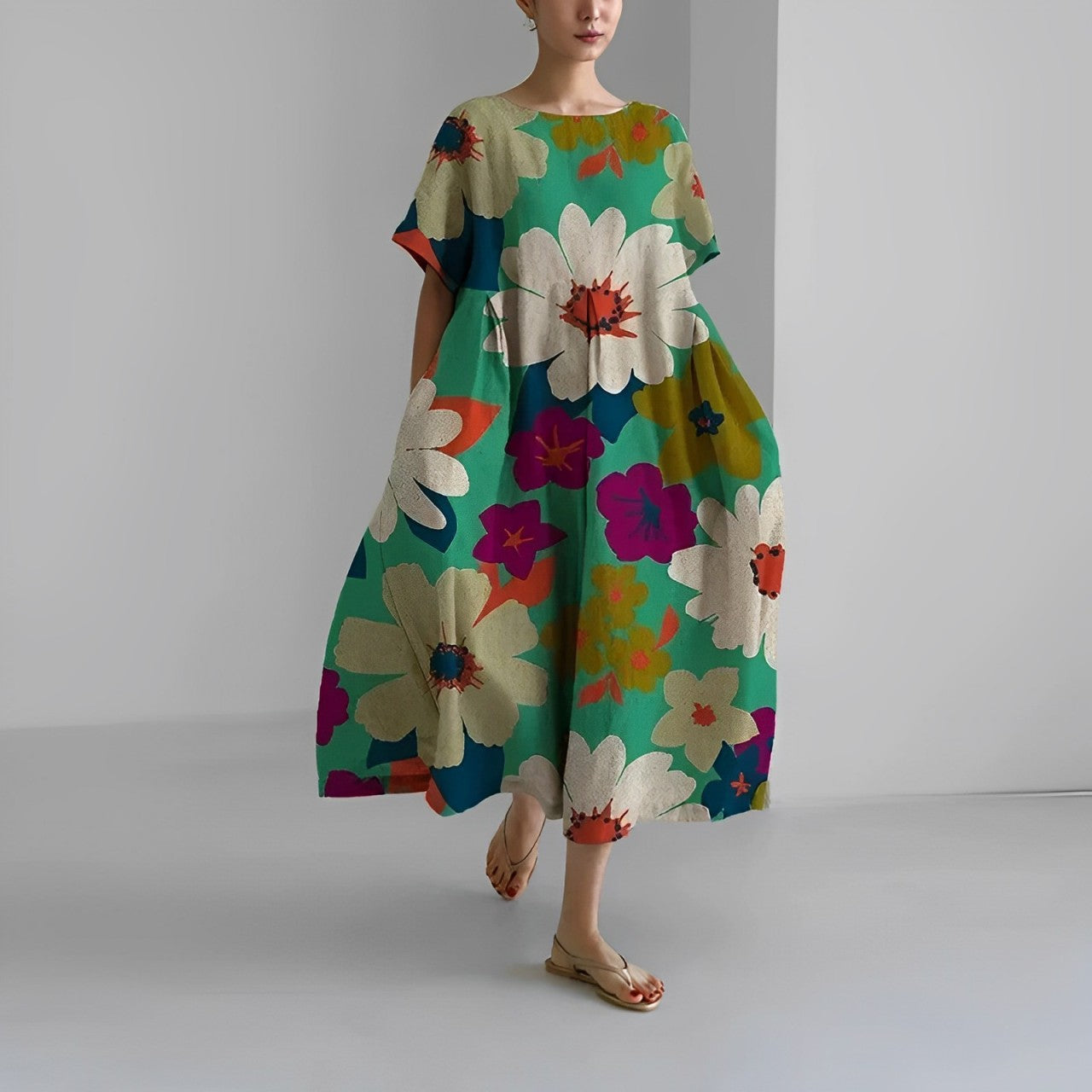 CÉLESTINE | Robe Fleur Bohème pour un Style Naturel et Romantique