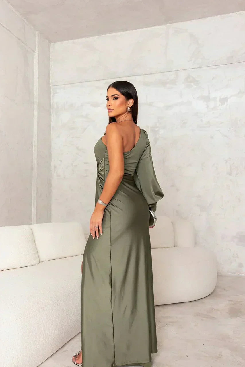 Riley™ | Robe de soirée à une épaule