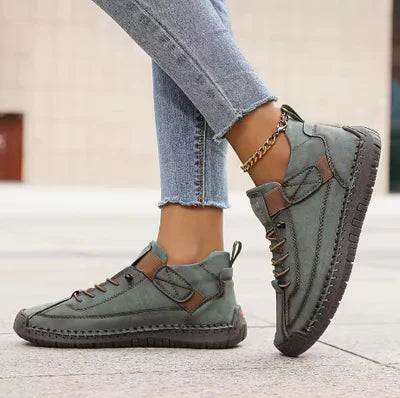 Gisela - Chaussures confortables effet peau