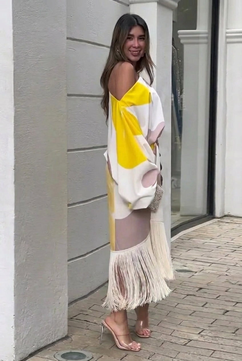 Daniela™ | Ensemble deux pièces à franges