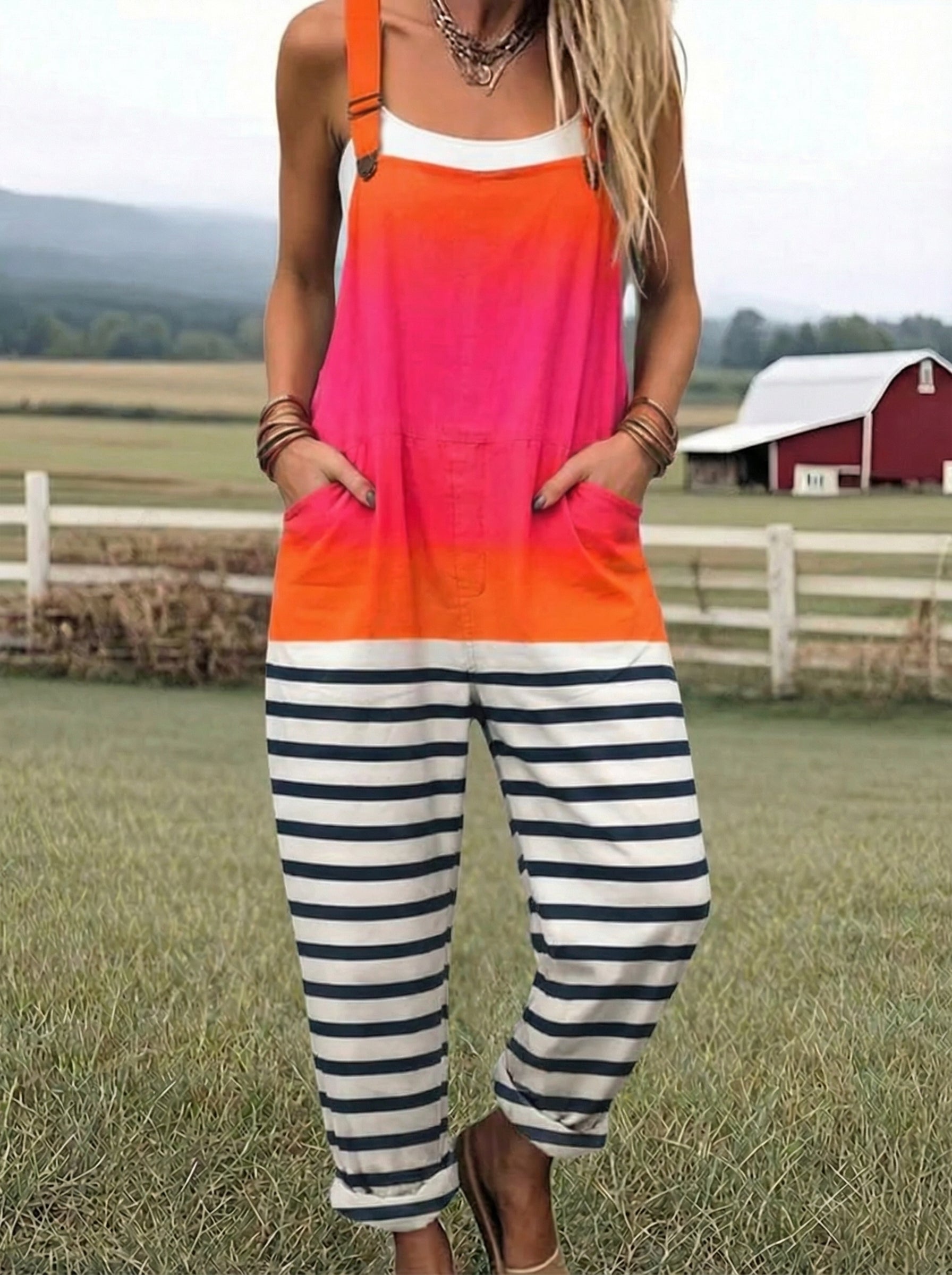 LS™ | Salopette Vintage Imprimée