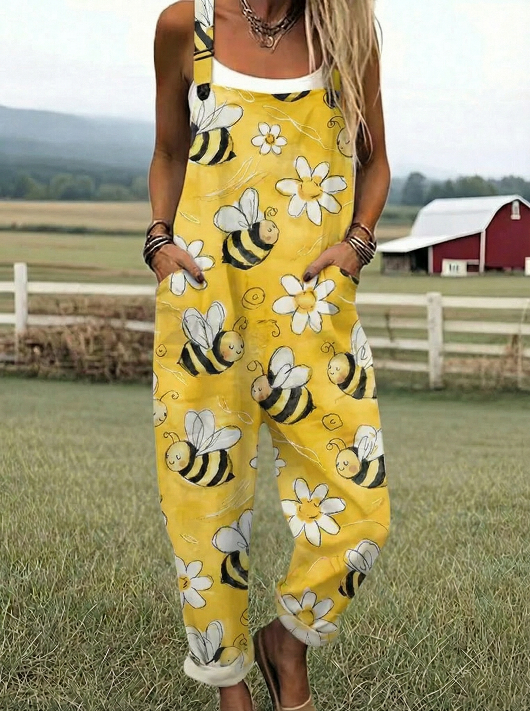 LS™ | Salopette Confortable avec Imprimé