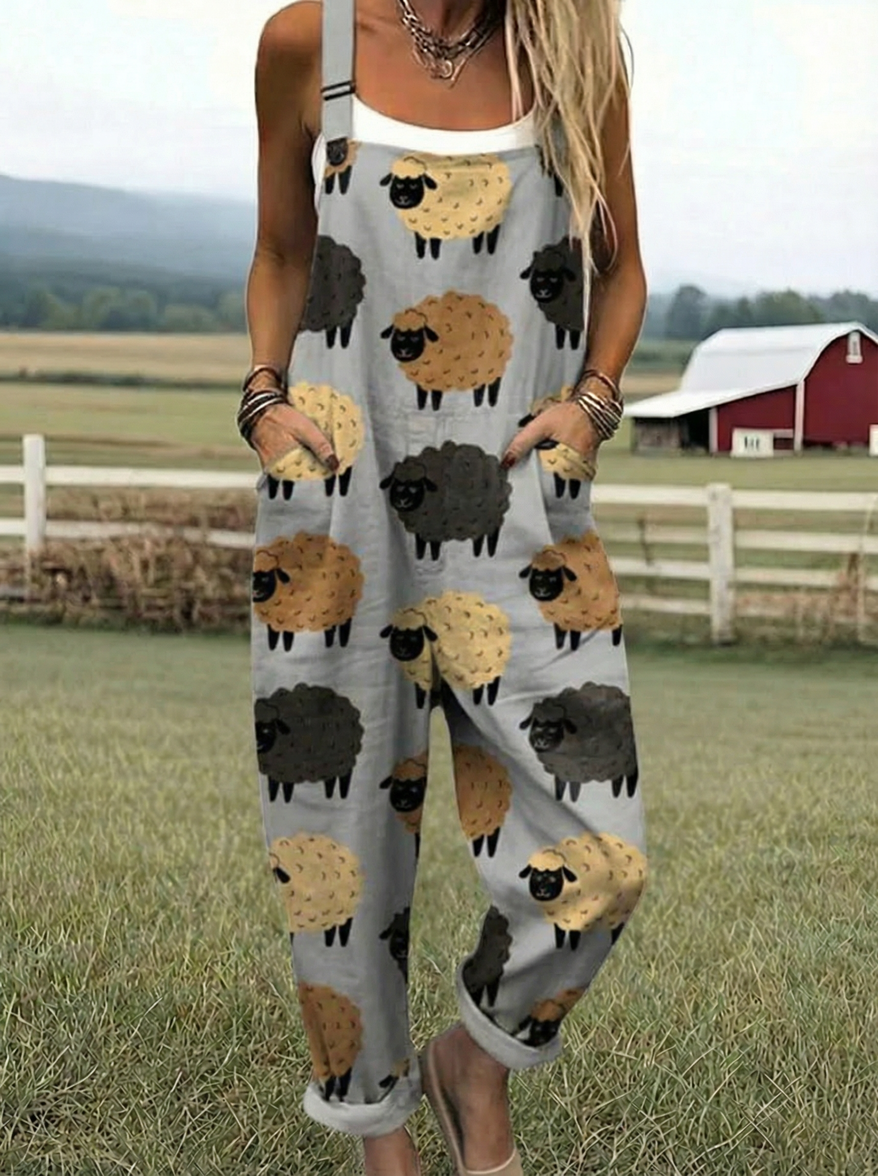 LS™ | Salopette Légère Imprimée