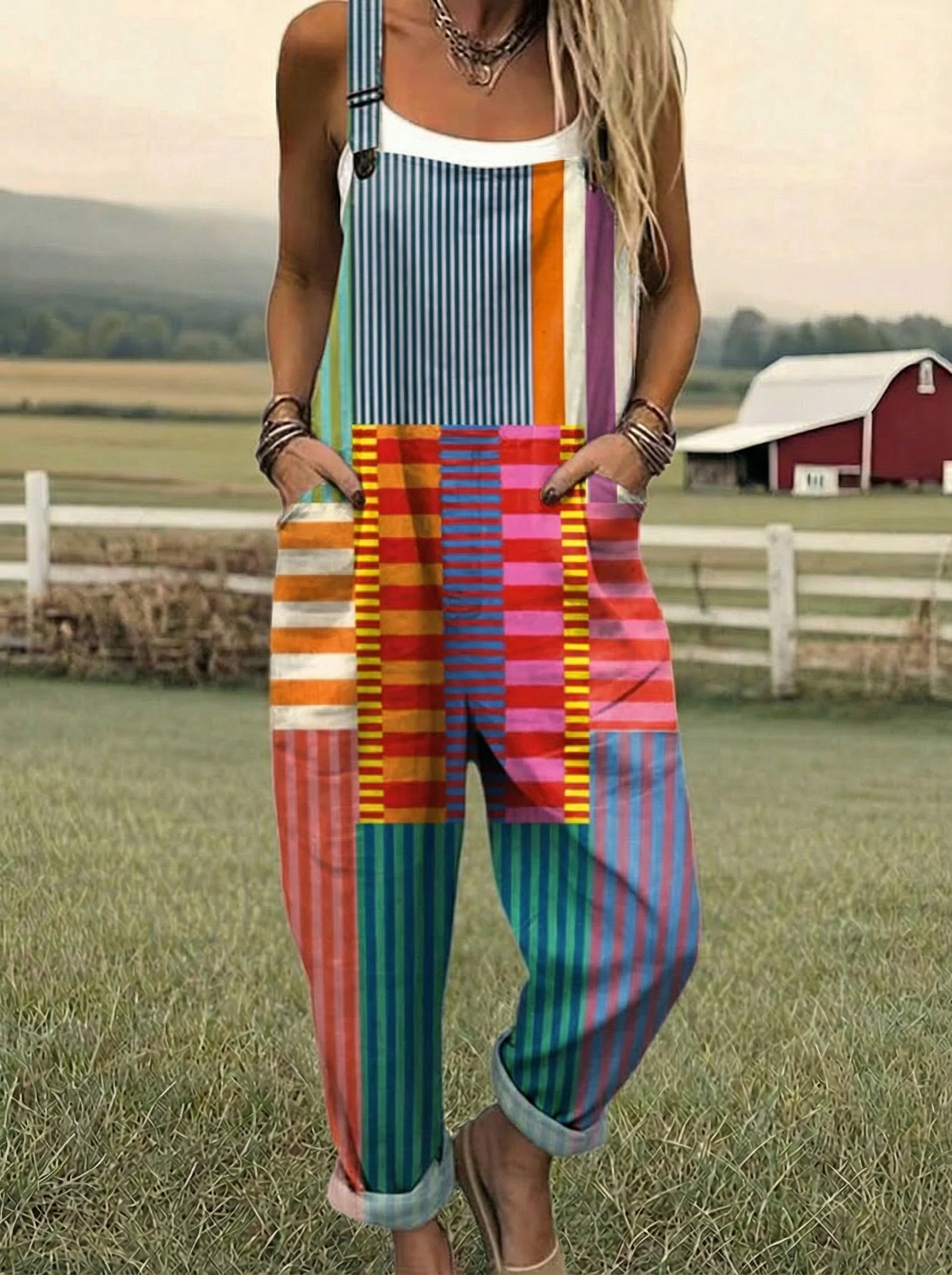 LS™ | Salopette Confortable et Large