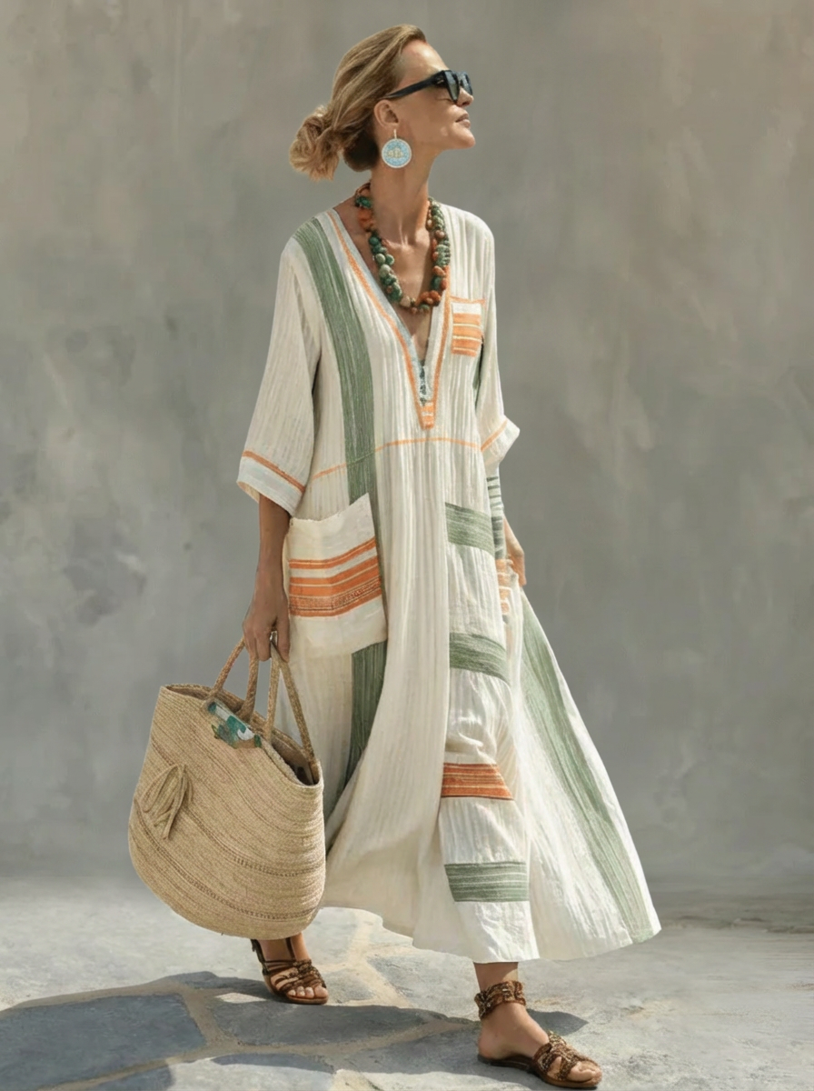 Vera - Robe Maxi d'Été
