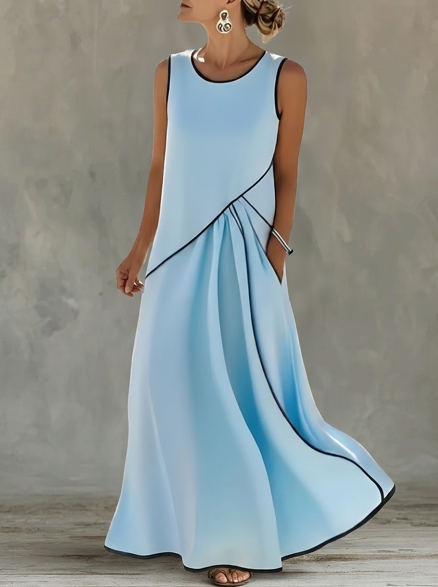 Saige -  Robe d'Été Rayée