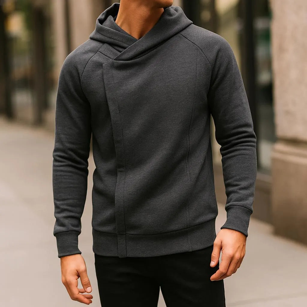 OTTO | Sweat à Capuche Zippé Croisé