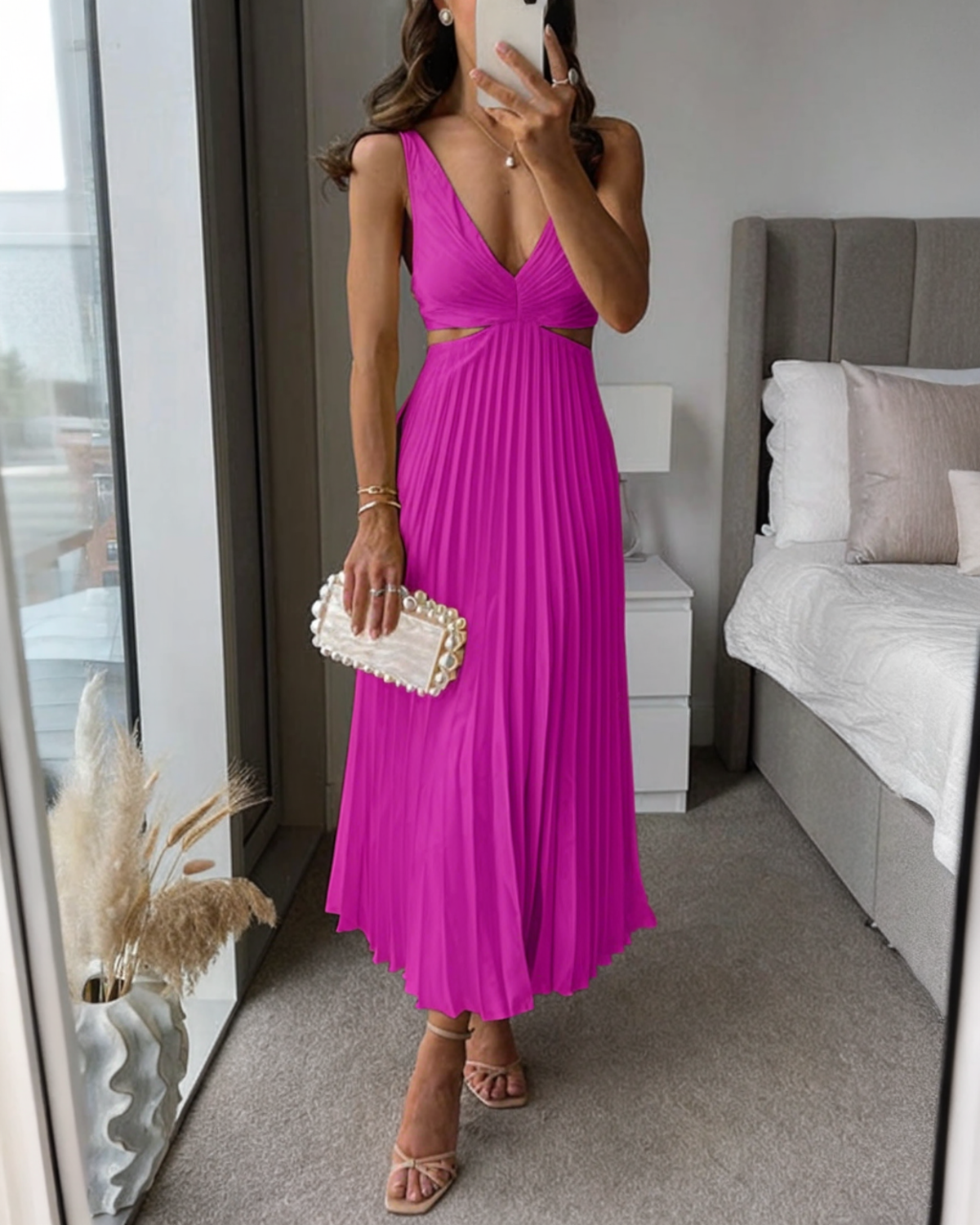 Lola | Robe plissée pour toutes les occasions