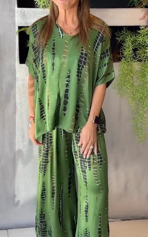 Marie – Ensemble imprimé de deux pièces