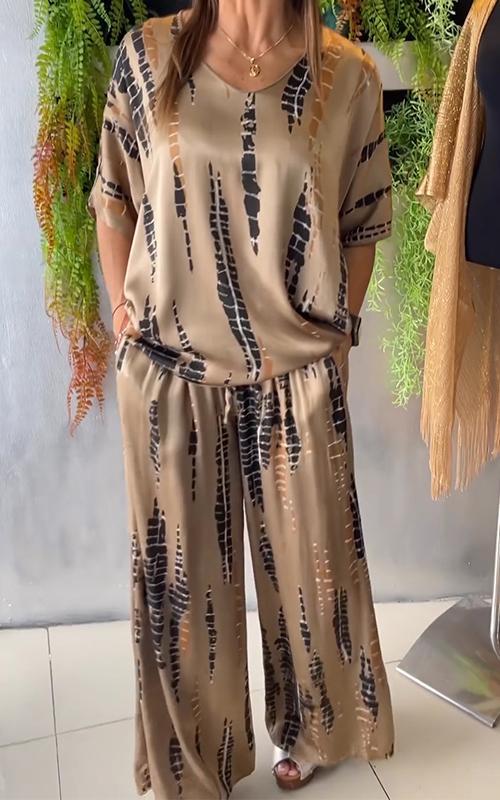 Marie – Ensemble imprimé de deux pièces