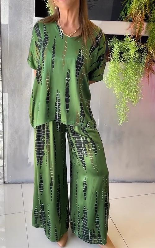 Marie – Ensemble imprimé de deux pièces