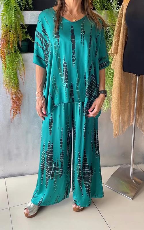 Marie – Ensemble imprimé de deux pièces