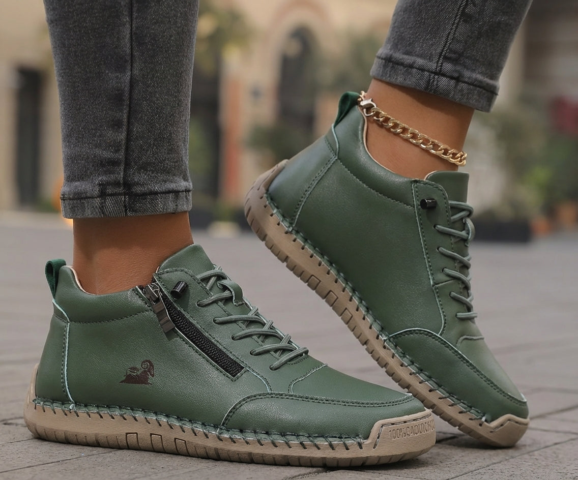 Mila™ – Baskets confortables + Fermeture éclair