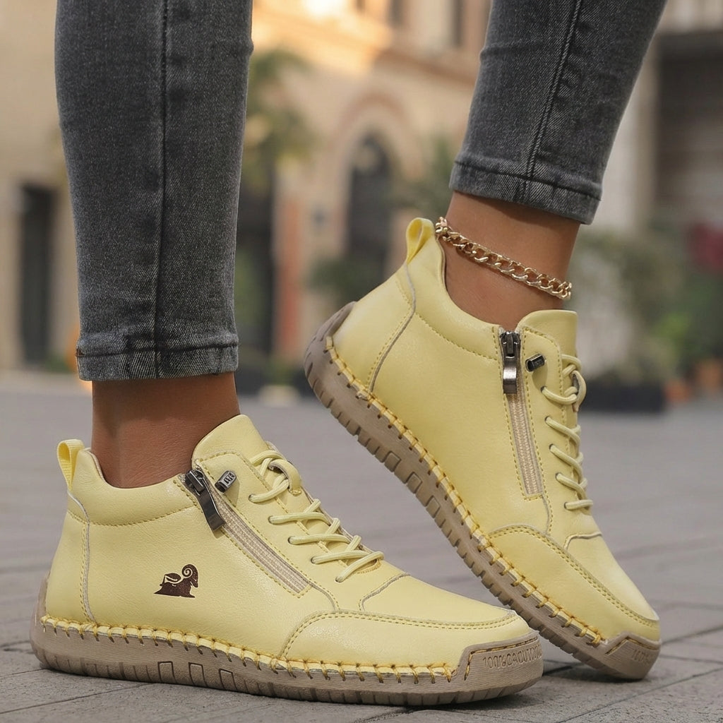 Mila™ – Baskets confortables + Fermeture éclair