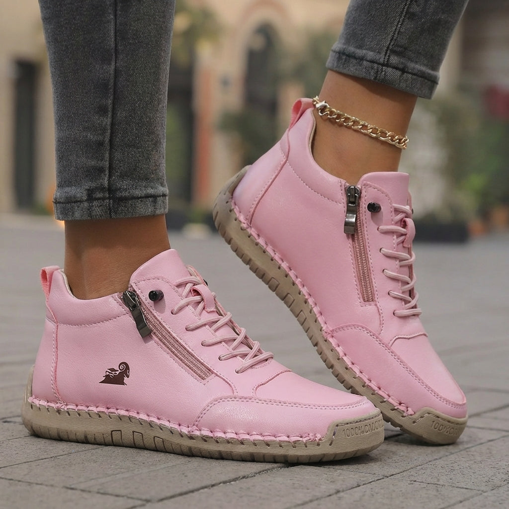 Mila™ – Baskets confortables + Fermeture éclair