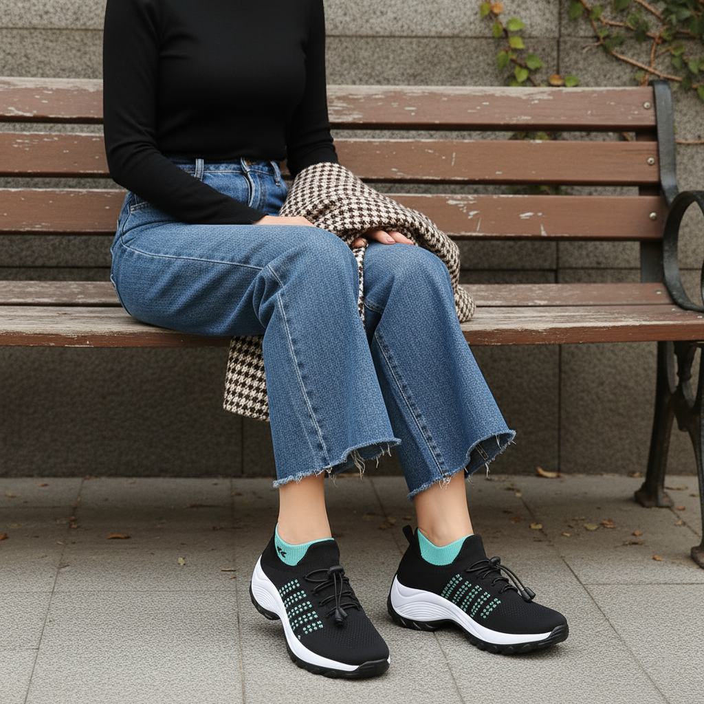 Ambulo Chaussures Strikstof - Vert Noir