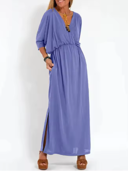 ISABELLA | Robe Longue Flottante au Style Unique pour Toutes les Occasions
