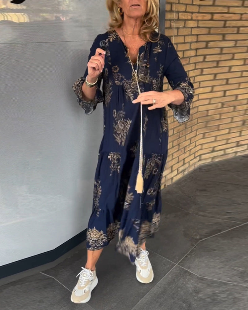 SERENA | Robe Vintage pour une Élégance Quotidienne et un Style Sans Effort