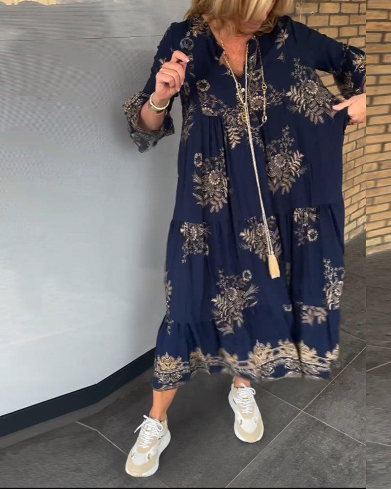 SERENA | Robe Vintage pour une Élégance Quotidienne et un Style Sans Effort