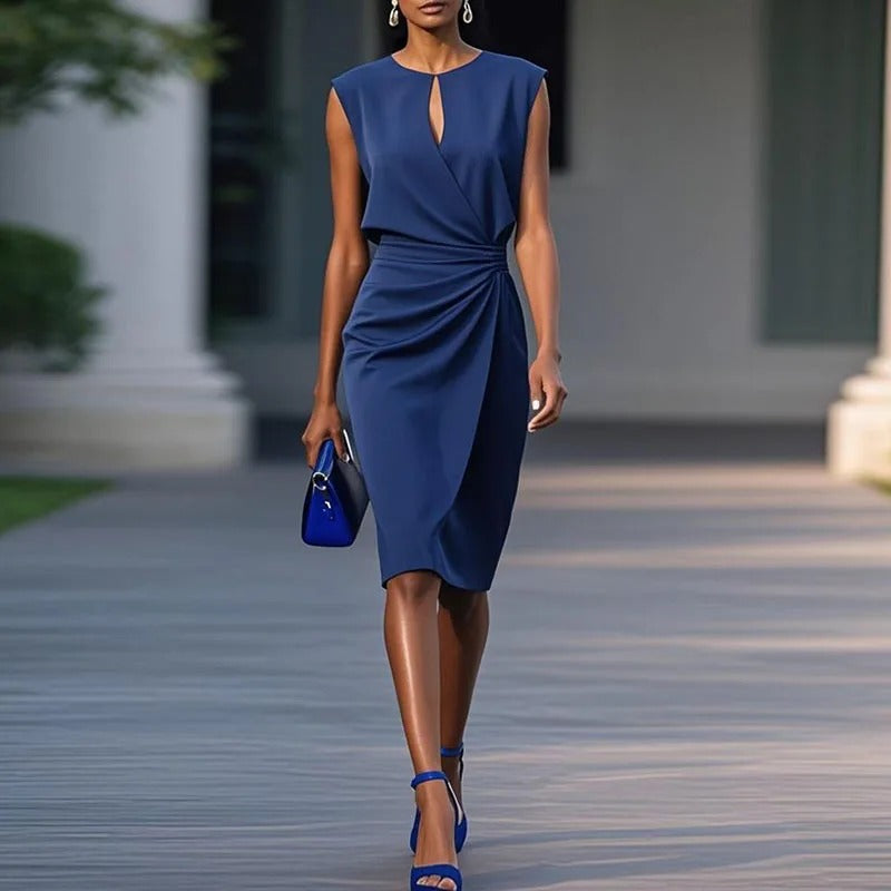 ELARA | Robe Professionnelle Silhouette Flatteuse Confort Toute la Journée