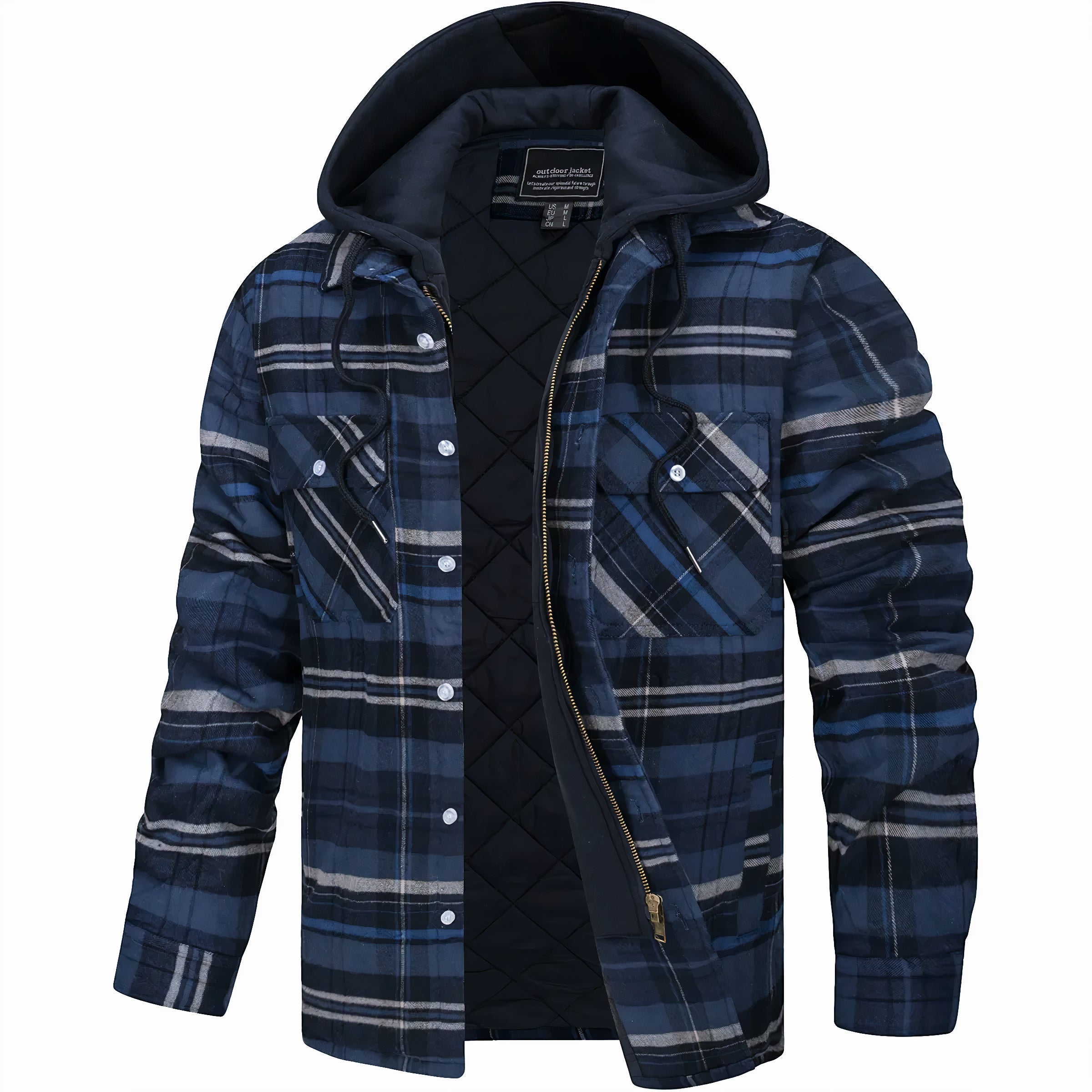 Ethan™  – Veste homme à carreaux au style moderne