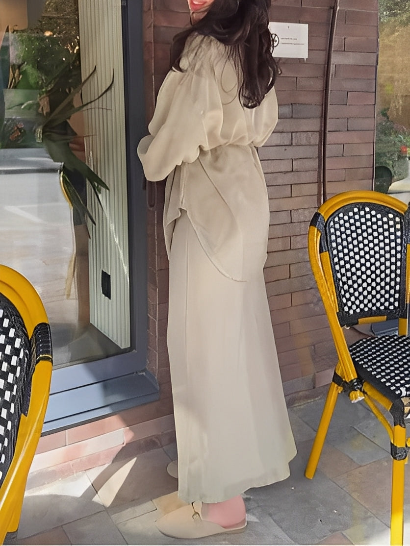 Radomira – ensemble d'un blouse nouée