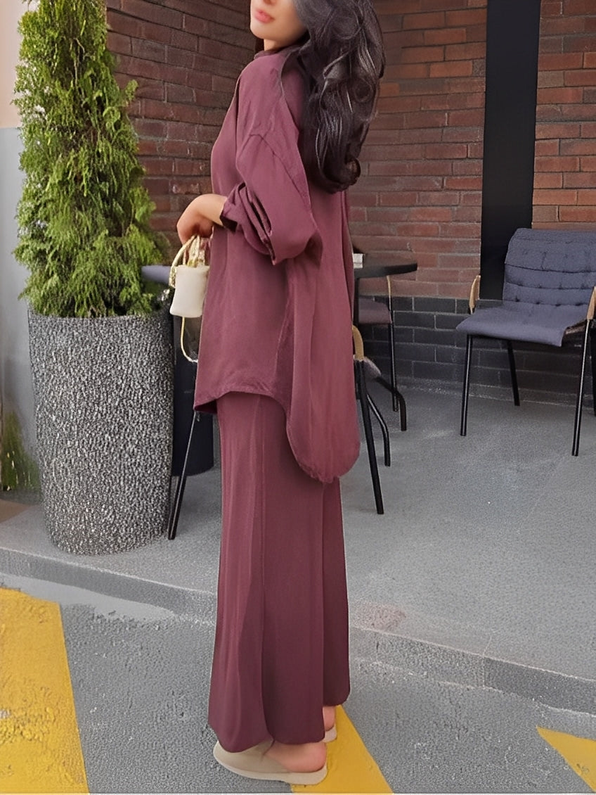 Radomira – ensemble d'un blouse nouée