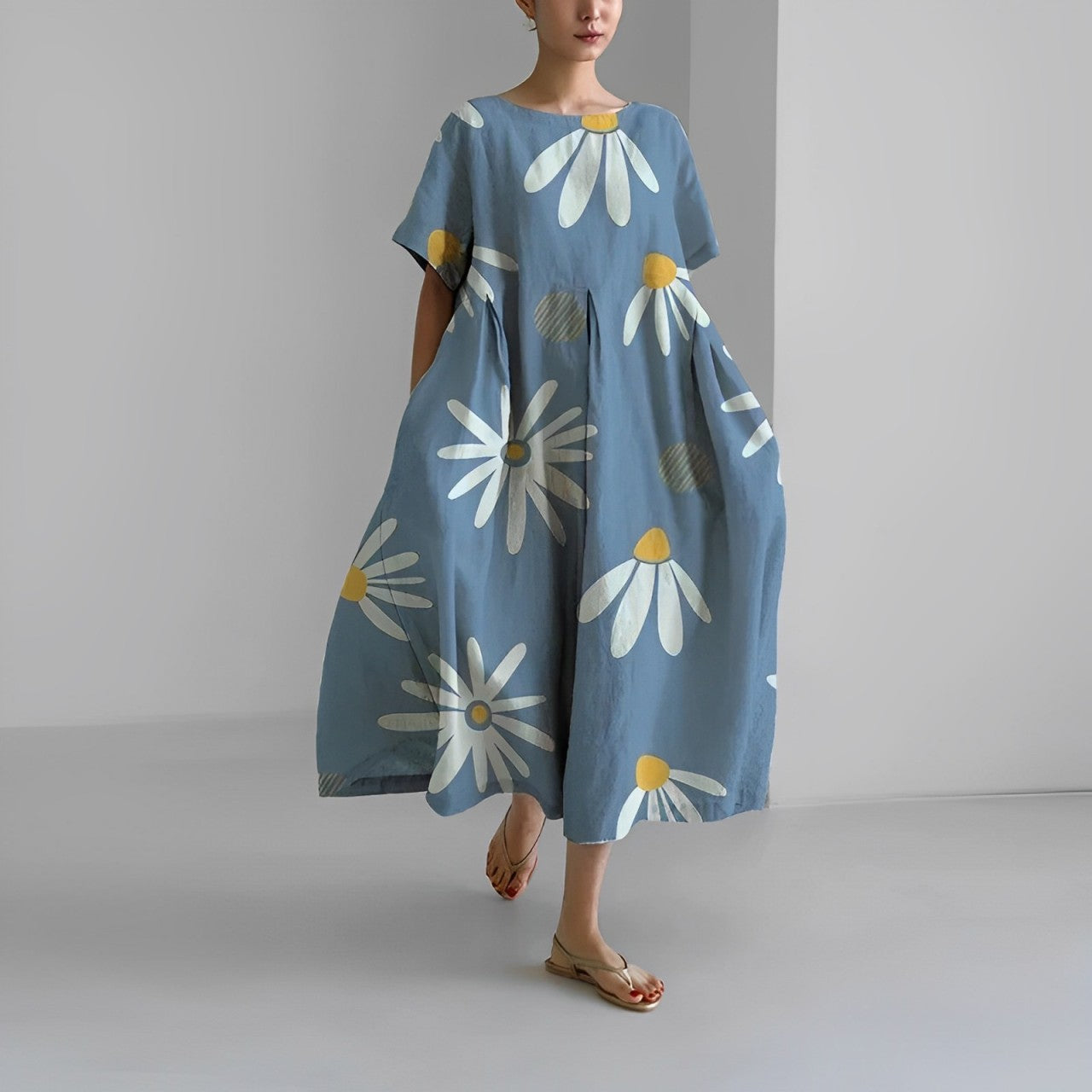 CÉLESTINE | Robe Fleur Bohème pour un Style Naturel et Romantique