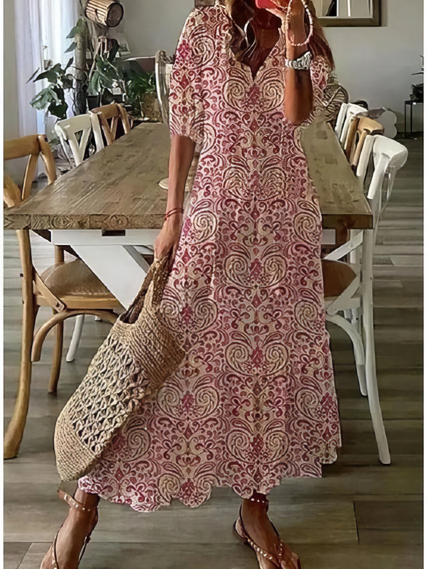 ÉLODIE | Robe Bohémienne Séduisante et Confortable