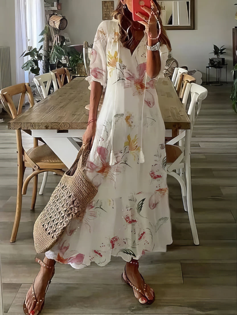 ÉLODIE | Robe Bohémienne Séduisante et Confortable